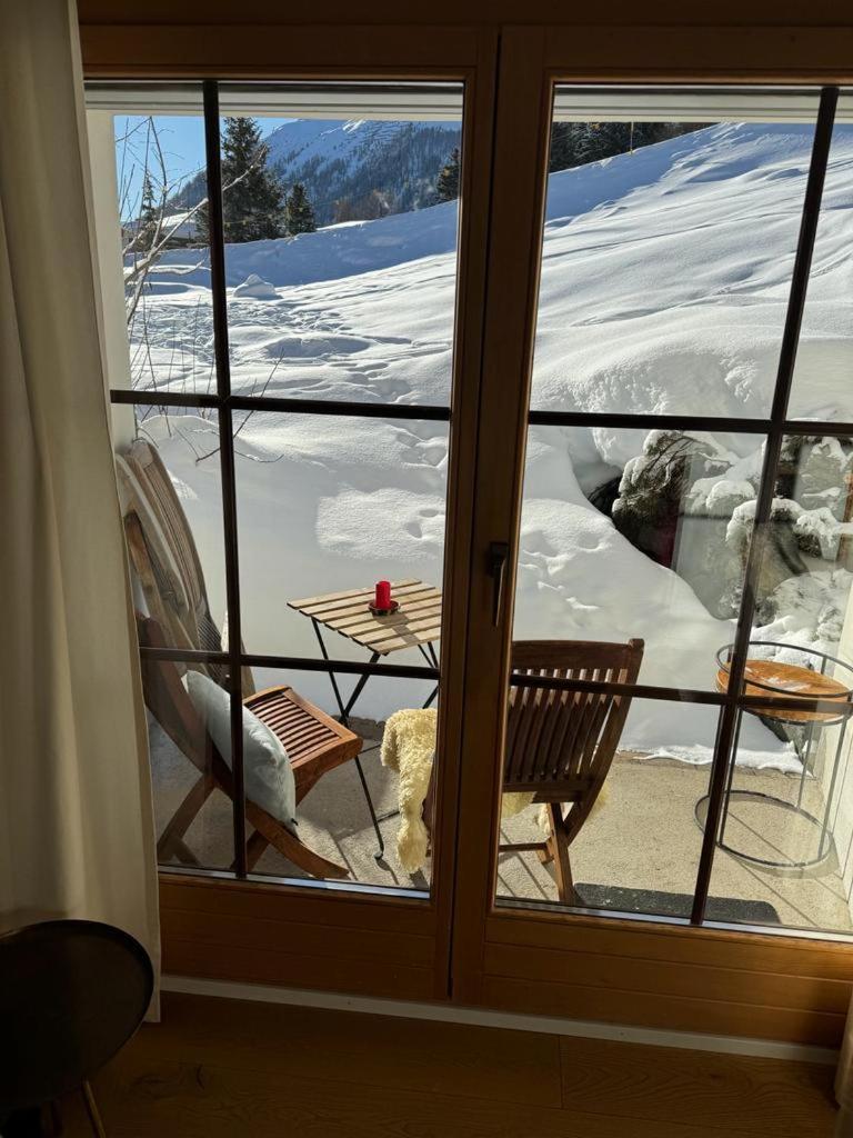Chalet Studio - Top Ausstattung - beste Lage Davos Exterior foto